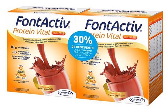 Fontactiv Protein Vital DUPLO Chocolate 14x2 Sobres