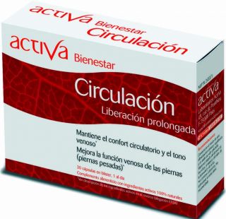 Activa bienestar circulación 30 cápsulas